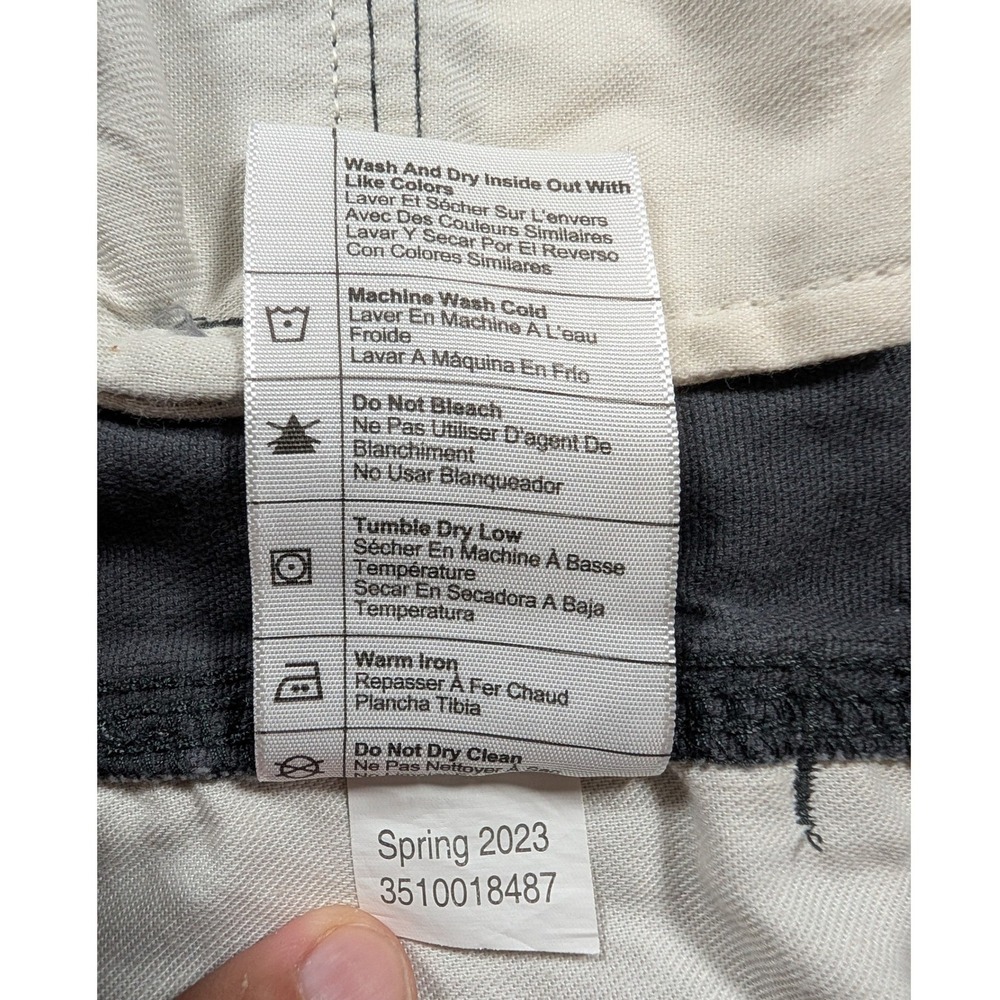 Carhartt Cargo Shorts Mens 42 Gray Rugged Flex Canvas Relaxed Fit BS3542-M - Picture 10 of 11